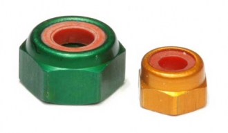 Aluminium - Locknuts specialcolors - ISO 10511 / old DIN 985