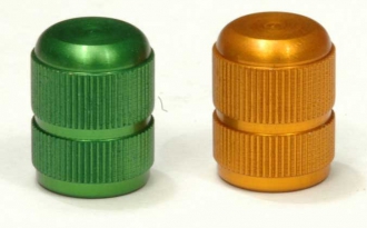 Aluminium valve-cap with O-Ring / specialcolors