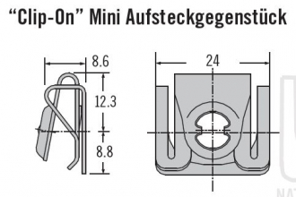 Aluminium (7075-T6) Schnellverschlüsse