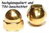 Titan (Ti6Al4V) - cap nuts specialcolors - DIN 1587