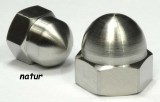 Titan (Ti6Al4V) - cap nuts nature - DIN 1587