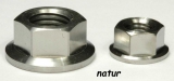 Titan (Ti6Al4V) - axle nuts nature